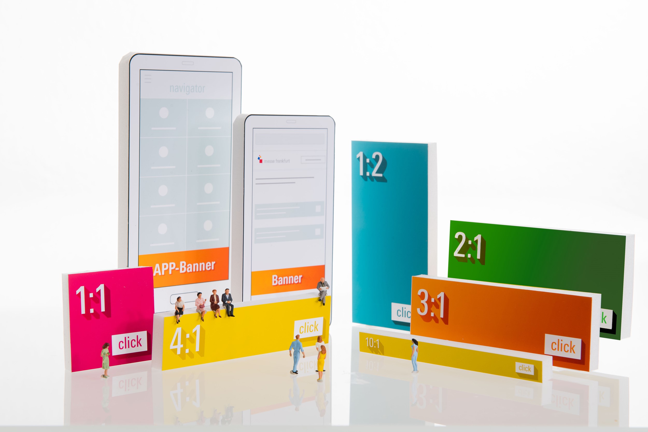 OnlineBanner at the website of Messe Frankfurt